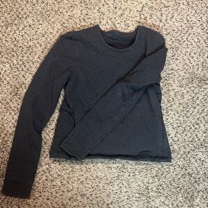 lululemon athletica Black Sweatshirt